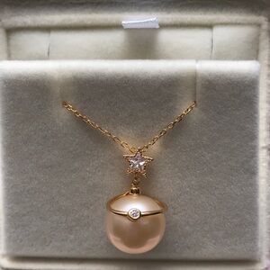 Custom Made 11.5mm Genuine Pearl Necklace